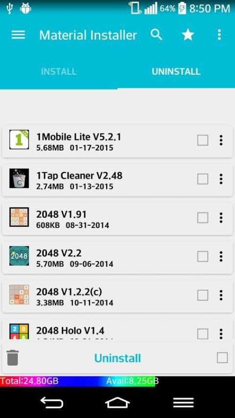 Lollipop App Installer स्क्रीनशॉट 2