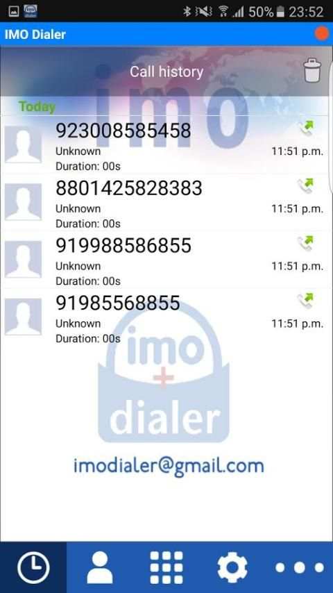 IMO Dialer Plus скриншот 1