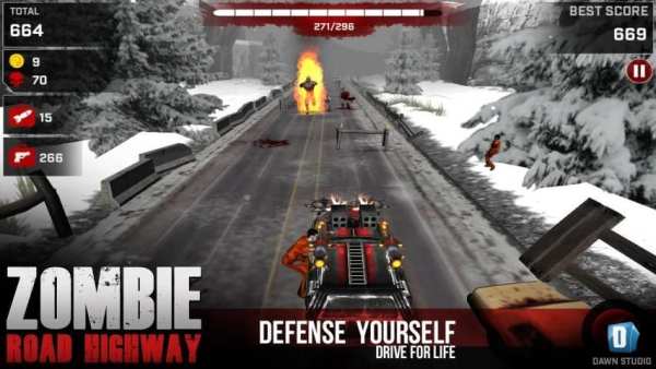 Zombie Road Highway screenshot 3