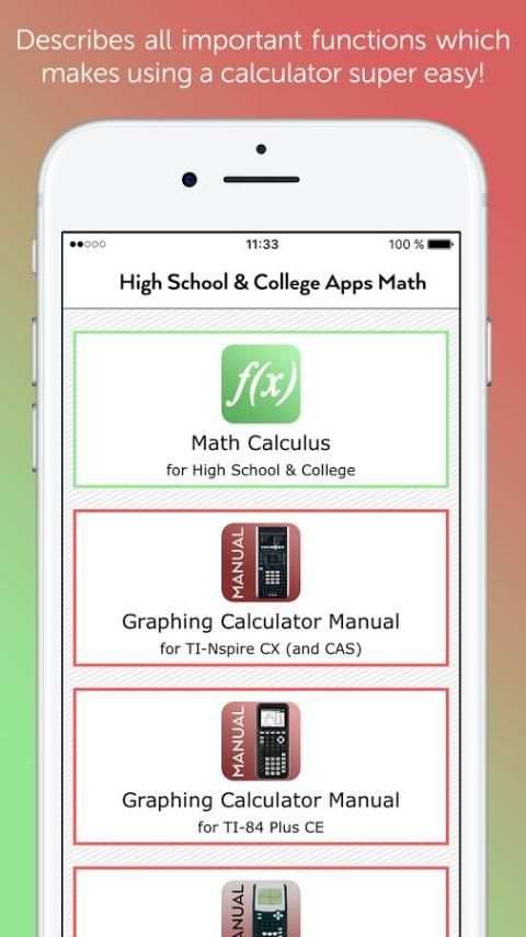 High School Apps Math screenshot 9