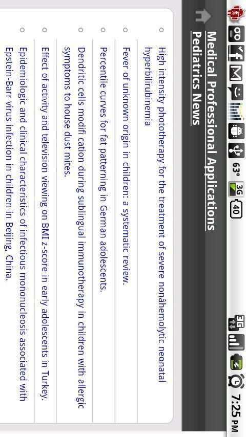 Pediatrics Info screenshot 1