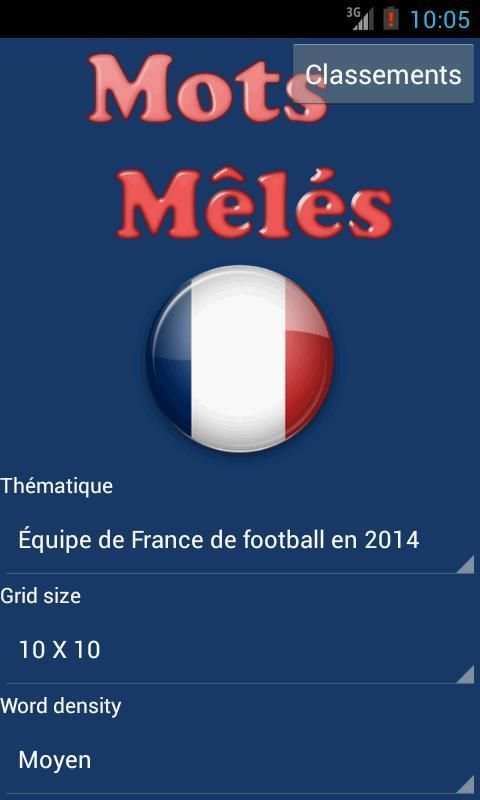 Mots Mêlés en Français screenshot 10