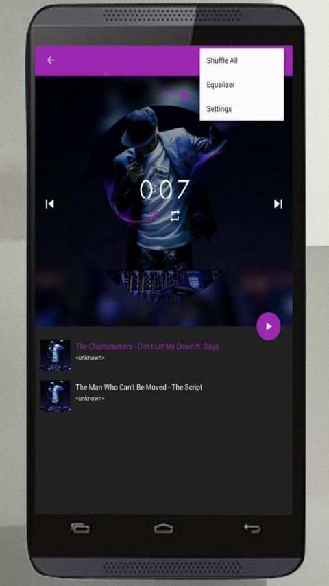 Mp3 Music Player - Equalizer 4 تصوير الشاشة