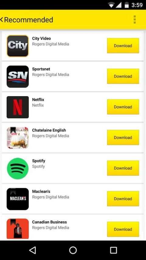 Fido App Zone 1 تصوير الشاشة