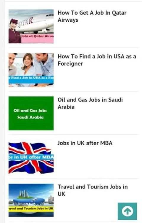 Jobs And Visa Guide स्क्रीनशॉट 1