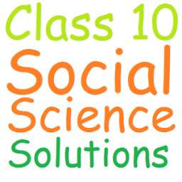 Class 10 Social Science Sol.