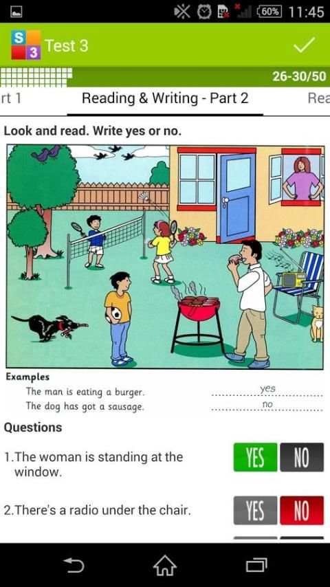 English Starters 3 - YLE Test скриншот 5