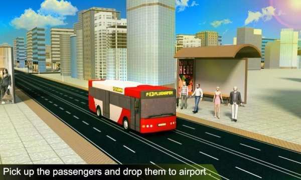 Airport Bus Driving Service 3D 18 تصوير الشاشة