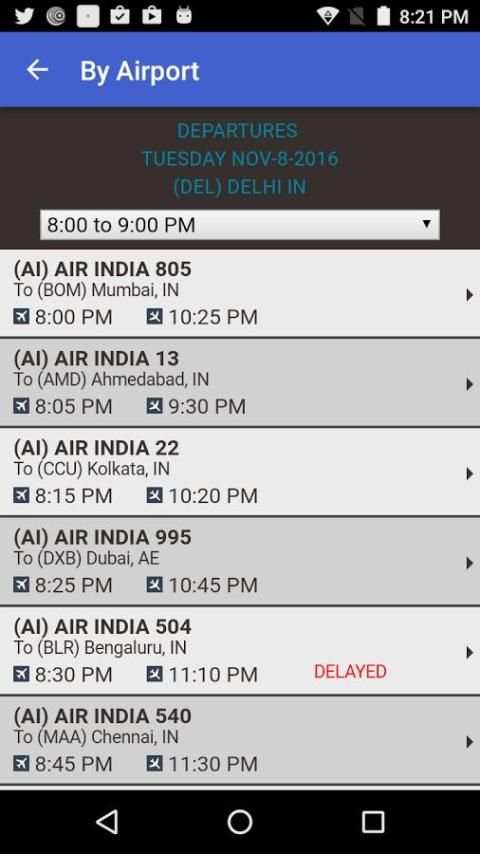 Air Flight Status Pro скриншот 2