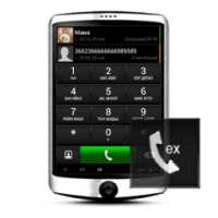 PhonEx theme for exDialer on 9Apps