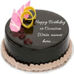 Write Name On cake Birthday