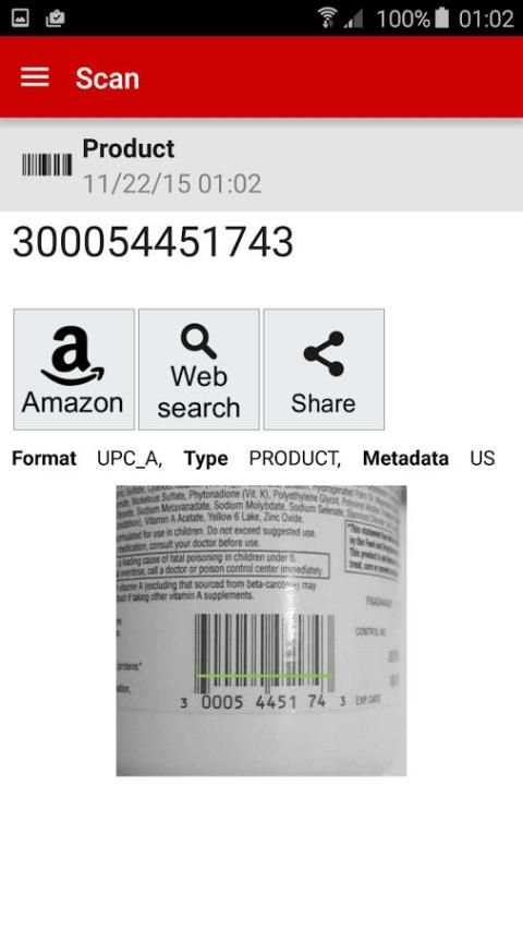 QR & Barcode Reader screenshot 2