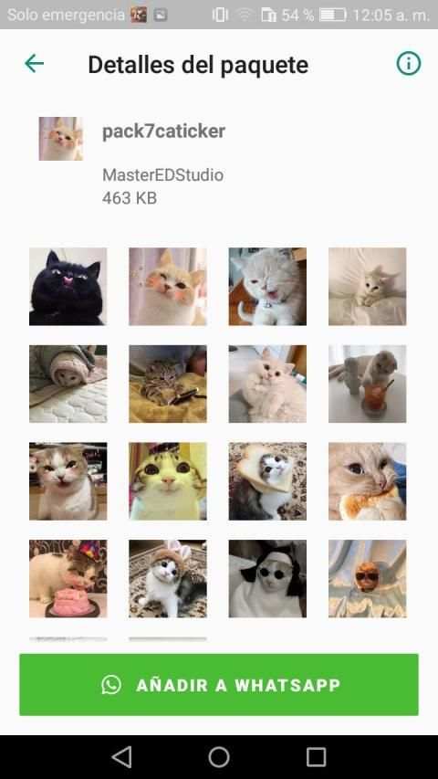 Nuevos Stickers memes gatos WhatsApp-WAStickerApps screenshot 4