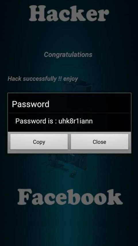 Hack Facebook Password Prank screenshot 1