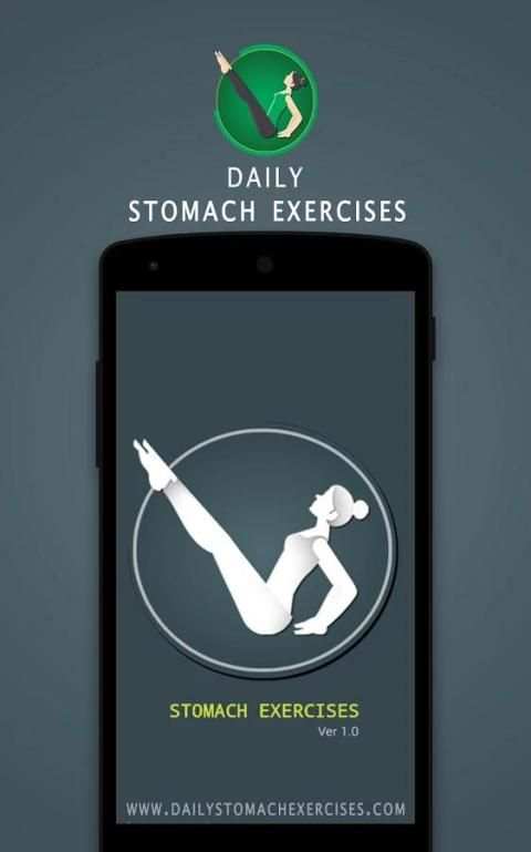 Stomach Exercises screenshot 6