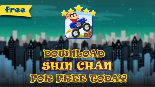 Shin Racing Car Chan Game скриншот 1