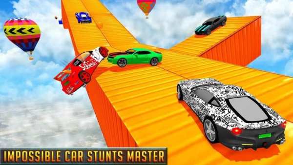 Mega Stunt Racing Cars Extreme GT 2019 स्क्रीनशॉट 2
