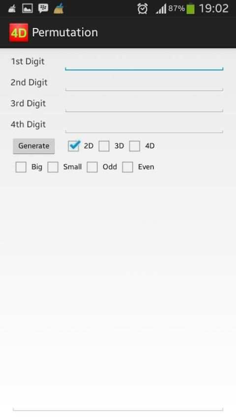 4D Permutation Old Version screenshot 8