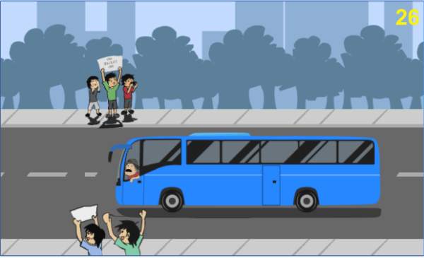 Game Om Telolet Om screenshot 2