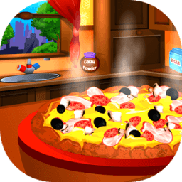 ikon Cooking Tasty Pizza