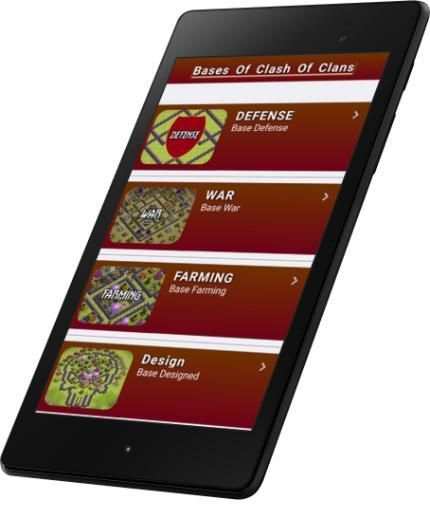 Map of Clash Of Clans 2017 1 تصوير الشاشة
