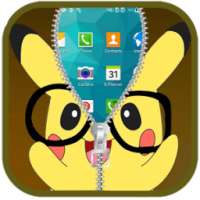 Pika Lock Screen Zipper