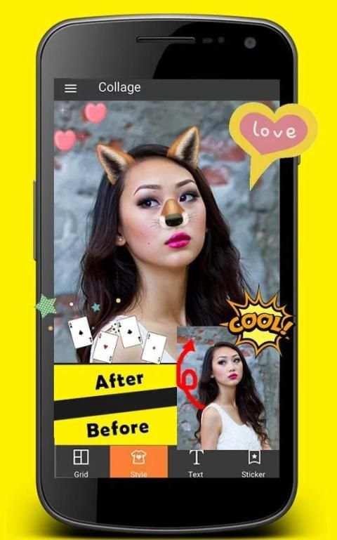 Selfie Snapchat Photo Effect screenshot 1