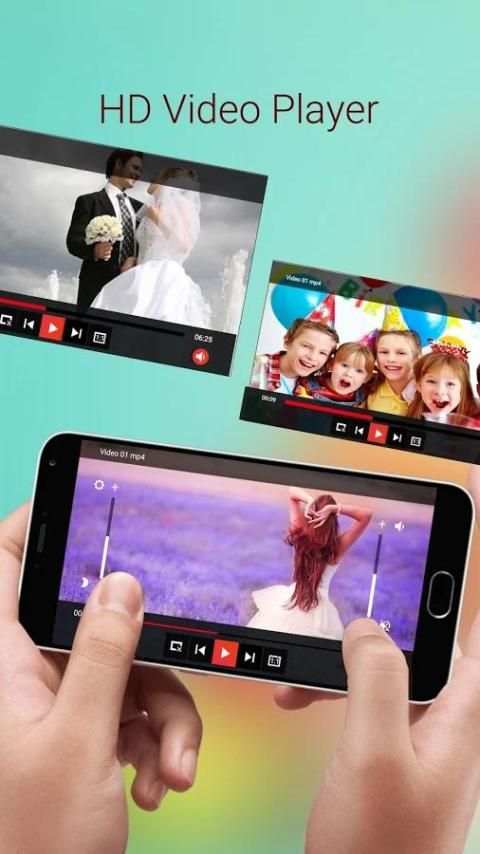 Video Player&Video lock скриншот 1
