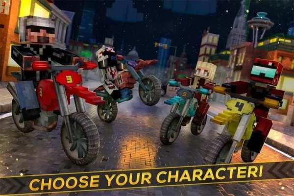 Craft Motor Bike Race screenshot 7
