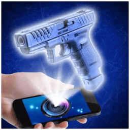 Holograms Guns Fire Simulator आइकन