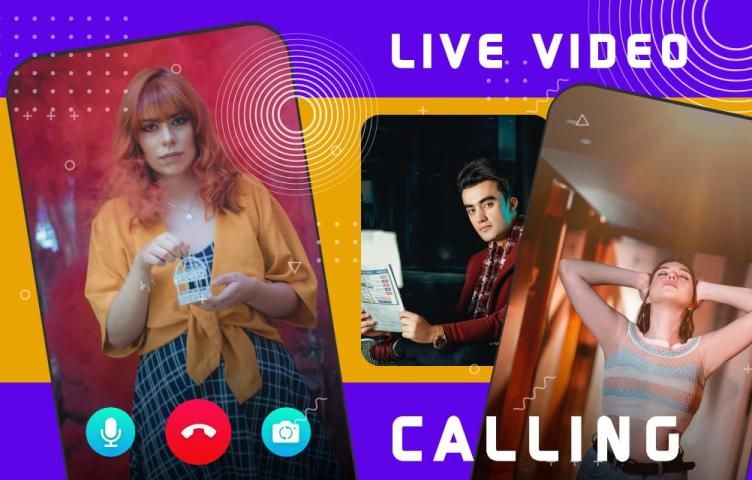 Live talk : random video chat app with strangers screenshot 7