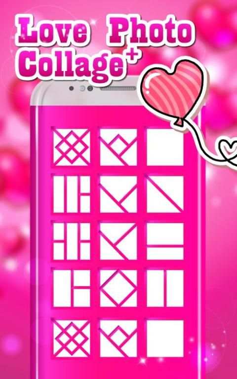Love Photo Collage Plus скриншот 3