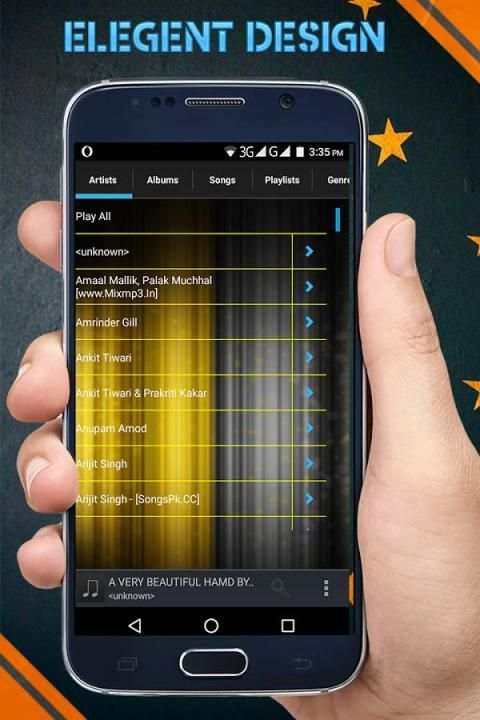 Music player स्क्रीनशॉट 1