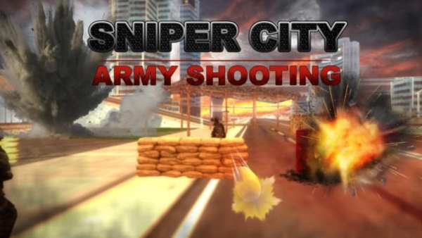 Sniper City Army Shooting screenshot 1