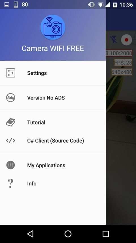 Camera WIFI FREE screenshot 1