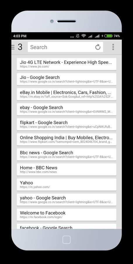 Speed Browser For Jio screenshot 1