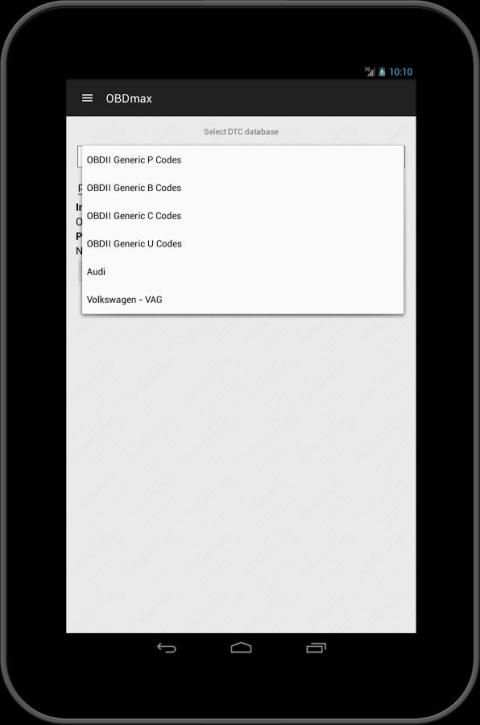 OBD Trouble Codes - OBDmax 1 تصوير الشاشة