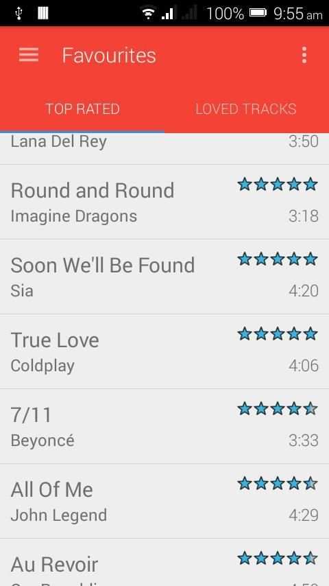 Blaze Music Player скриншот 1