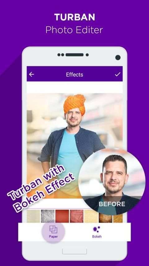 Turban Photo Editor स्क्रीनशॉट 4