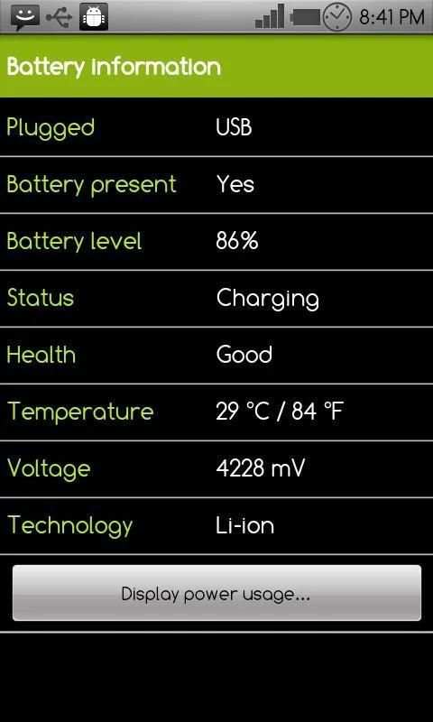 Battery Power Widget screenshot 5