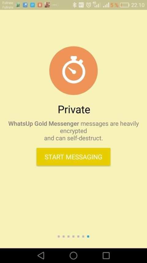 WhatsUp Gold Messenger screenshot 1