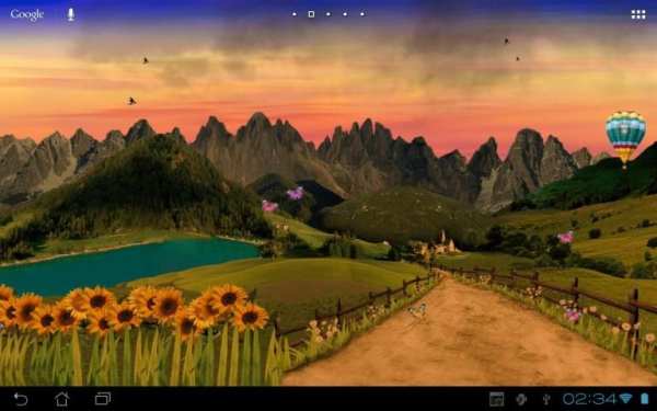 Mountain Live Wallpaper screenshot 1