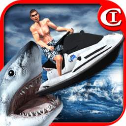 Crazy Jet Ski:Shark Attack 3D