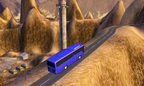 Offroad Bus Driving Simulator screenshot 1