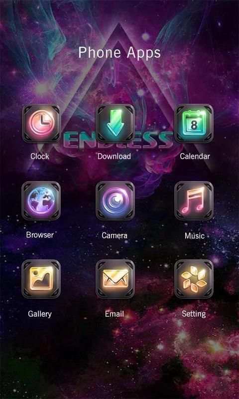 Endless - Zero Launcher 1 تصوير الشاشة