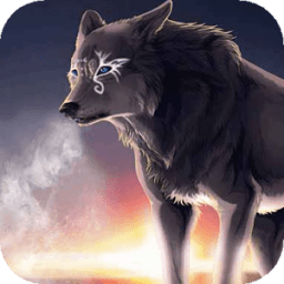 Frost wolf live wallpaper icon