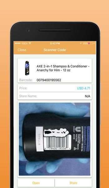 QR Code Scanner स्क्रीनशॉट 2
