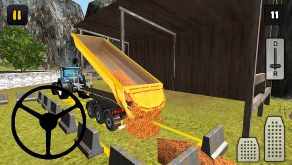 Farm Tractor 3D: Carrots स्क्रीनशॉट 5