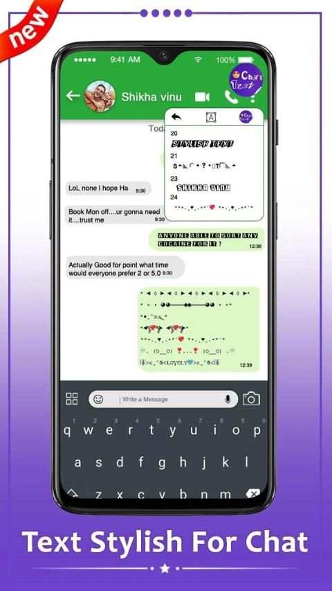 Messenger - Stylish Text, Chat Styles, Cool Fonts screenshot 5