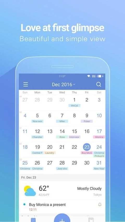 WeCal Smart Calendar + Weather screenshot 6
